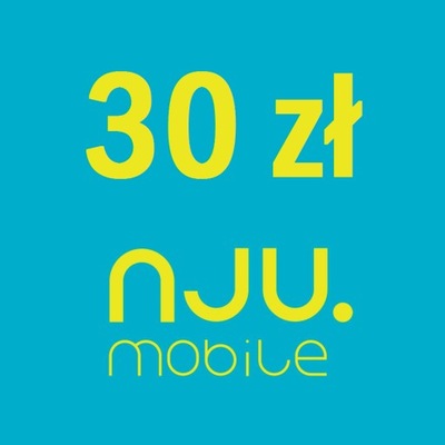 Doładowanie Nju Mobile 30 zł Kod NjuMobile 30zł