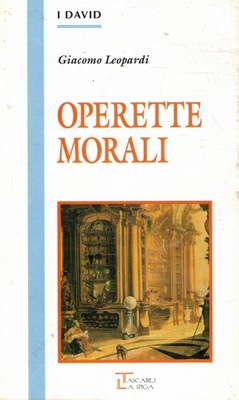 Operette Morali Giacomo Leopardi Lektura NOWE Język włoski Italiano