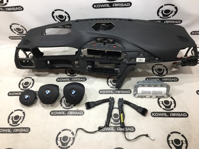 Bmw 3 f30 f31 f34 приборная панель консоль подушка безопасности натяжители фото №1