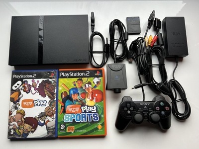 \\\ PLAYSTATION 2 SLIM PS2 SCPH-77003 + GRY ///