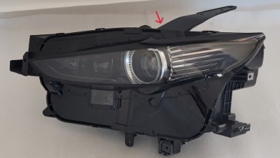 Фара ліва перед full led mazda cx-30 14 pin 2019- dgj1 фото №1