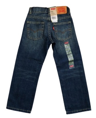 Levis 514 spodnie jeansy dziecięce 104-110 cm