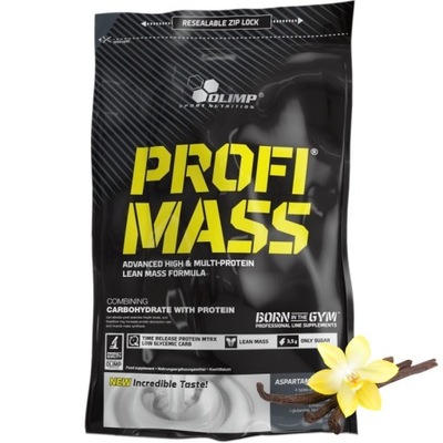 Olimp Profi Mass gainer bulk białko 1000g wanilia