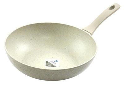 WOK Duża patelnia ceramiczna INDUKCJA 0897