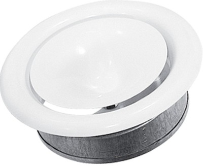 Anemostat bialy fi 150