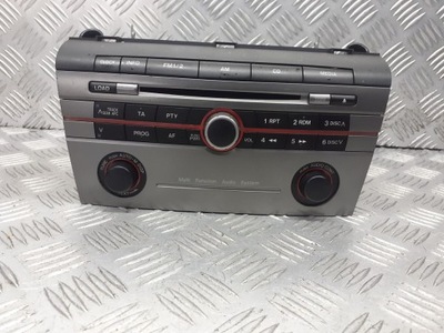 Радио заводской mazda 3 bk bs3t66ar0 фото №1