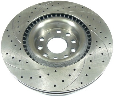 Тормозные диски 345 do vw cc eos golf v vi passat b6 sciroc фото №1