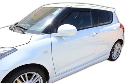 SIDE-WINDOW DEFLECTORS HEKO SUZUKI SWIFT III 2010-17 2 PCS.  