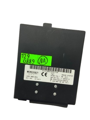 Mercedes w129 sl r129 модуль блок керування becker sound система a1298200889 фото №1