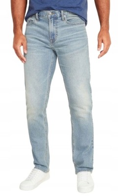 SPODNIE MĘSKIE JEANS JASNE SF21 - rozm. M 32/32