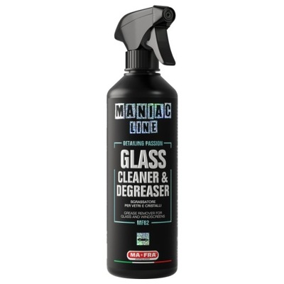 GLASS CLEANER & DEGREASER mycie, odtłuszczanie