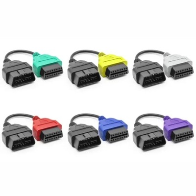 6 COLOR ECU CONEXION SKANER OBD2 SKANER PARA FIAT MULTIECUSCAN ABS AIRBAG MOZE  