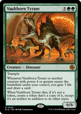 MTG Vaultborn Tyrant (BIG) - stav NM