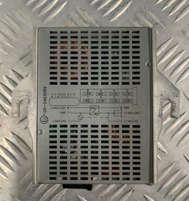 Преобразователь напряжения 24v/12v renault 21255317 фото №1