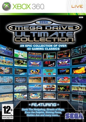 XBOX 360 Sega Mega Drive Collection / ZESTAW GIER