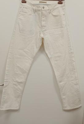 Spodnie męskie jeansy białe Jack&Jones r. 32/32