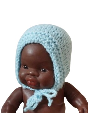 Ubranko dla lalki Bobas 21 cm Miniland czapka