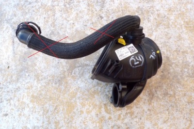 Шланг турбонагнетателя 059129955bb vw audi skoda фото №1