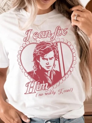 BIAŁY T-SHIRT KOSZULKA Z KRÓTKIM RĘKAWEM NADRUK PRINT SHEIN 52