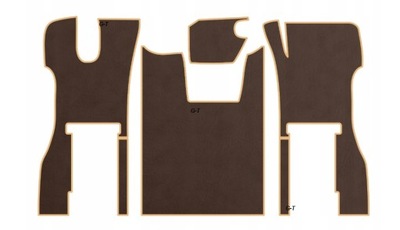 Килимки eko шкіра marszczona scania r od 2016 r фото №1