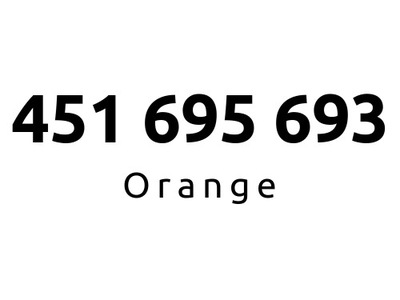 451-695-693 | Starter Orange (69 56 93) #E