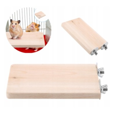 DREWNIANE SZYNSZYLA CHOMIKA PLATFORMY DO KLATKI