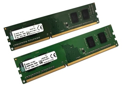 Kingston 4GB (2szt*2GB) DDR3 1600Mhz, KVR16N11S6/2