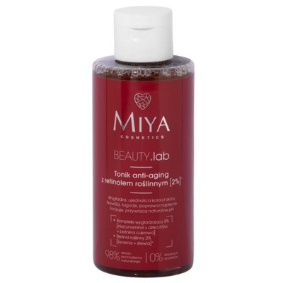 Miya, BEAUTY.lab, Tonik anti-aging z retinolem roś