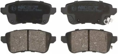 Abe c2r017abe набір гальмівних колодок гальмівних, гальма дискові фото №1