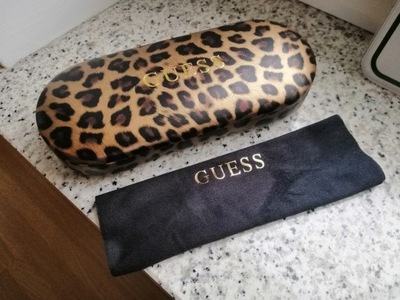 GUESS PANTERKA etui okulary oryginał {nowy} OKAZJA