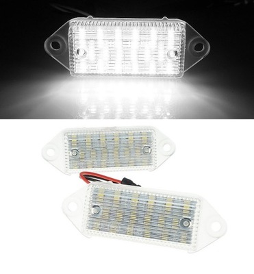 Ліхтарі номерного знака led mitsubishi lancer vii 04-16 фото №1