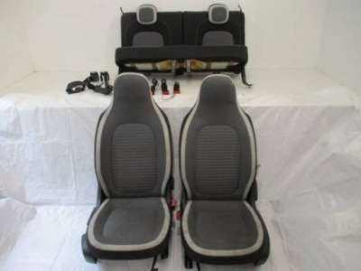 Renault twingo iii сидіння заднє сидіння ремені кліпси перехідник з фургон фото №1