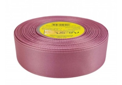 WSTĄŻKA rypsowa taśma świąteczna 2,5cm/25y WRZOS