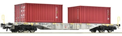 Wagon do przewozu kontenerów, AAE Roco DB Roco 77345 H0 ep. VI