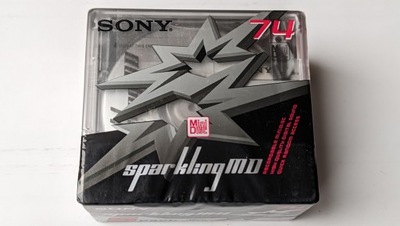 MiniDisc MD SONY SPARKLING 74 Japan 5szt.-5pack
