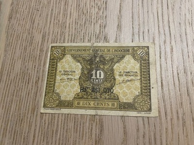 Indochiny - 10 centów