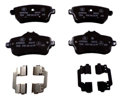 Mercedes gle gle купе гальмівні колодки гальмівні задній оригінальний номер фото №1