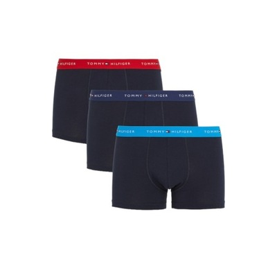 TOMMY HILFIGER BOKSERKI MĘSKIE 3 PACK UM0UM02763 0TS ROZ S