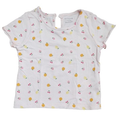 PRIMARK t-shirt 86 *12-18m. koszulka bluzka OWOCE