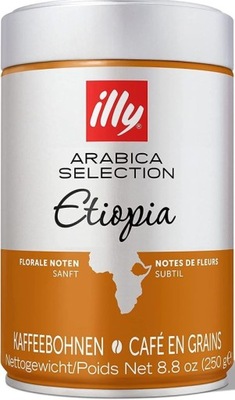 Illy 250GR ARABICA SELECTION BEANS ETHIOPIA