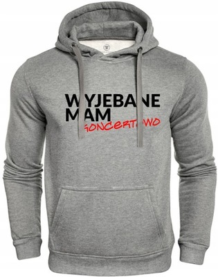 Męska Bluza WYJEBANE MAM koncertowo roz. 5XL