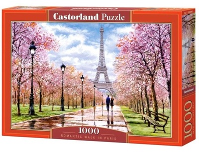 PUZZLE 1000 ROMATIC WALK IN PARIS CASTOR