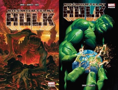 Nieśmiertelny Hulk Tom 2 -3 PAKIET Al Ewing