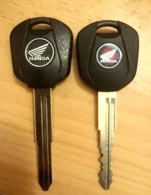 LLAVES HONDA NEGRO KEY LLAVE MOTOCICLETA CBF CBR NC VFR NT ST XL VT +GRATIS  