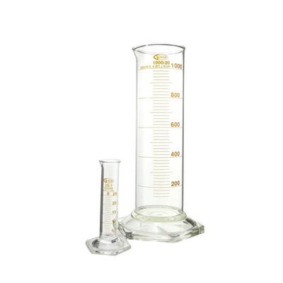 Cylinder miarowy szklany niski 1000 ml