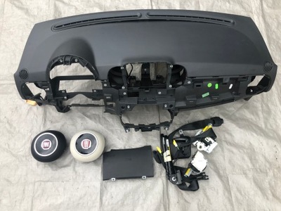 Fiat 500 lift консоль подушки безпеки ремені натягувачі фото №1