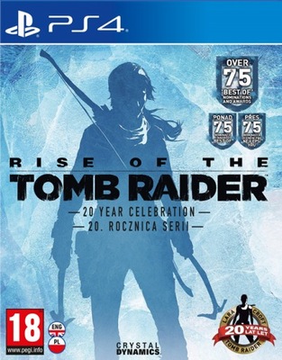 RISE OF THE TOMB RAIDER OSLAVA 20 ROKOV PL PS4