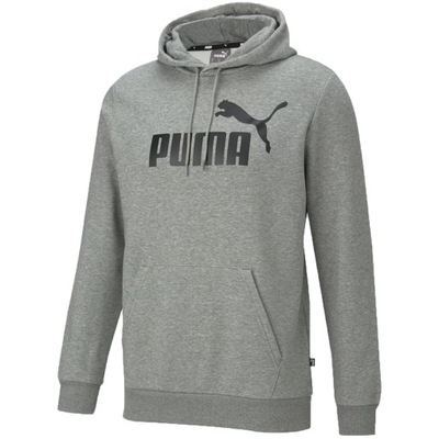 Bluza męska Puma ESS Big Logo Hoodie FL szara 586686 03 2XL