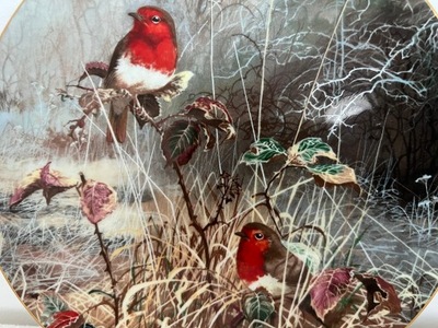 TALERZ COALPORT ROBIN REDBREAST 1993