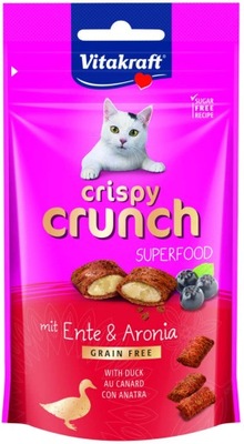 VITAKRAFT Crispy Crunch Superfood kaczka i aronia 60g